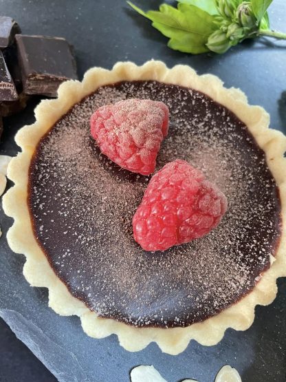 Rich results on Google's SERP when searching for 'Individual Chocolate Tart'