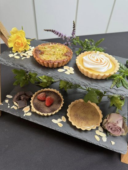 Rich results in Google's SERP when searching for 'Individual Pear & Pistachio Tart'
