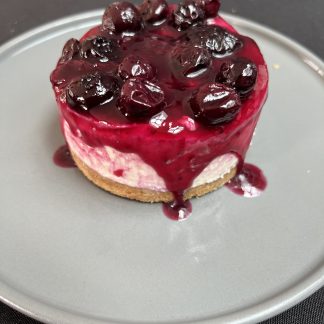 Rich results on Google's SERP when searching for 'Individual Blueberry Cheesecake'