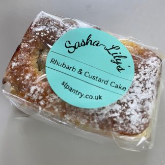 Rich results in Google's SERP when searching for 'Individual Rhubarb and Custard Cake'