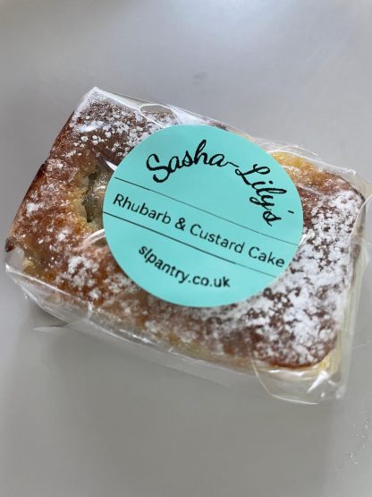 Rich results in Google's SERP when searching for 'Individual Rhubarb and Custard Cake'