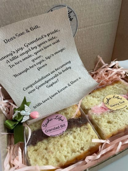 2 Cake Slices and Message Scroll - Image 7